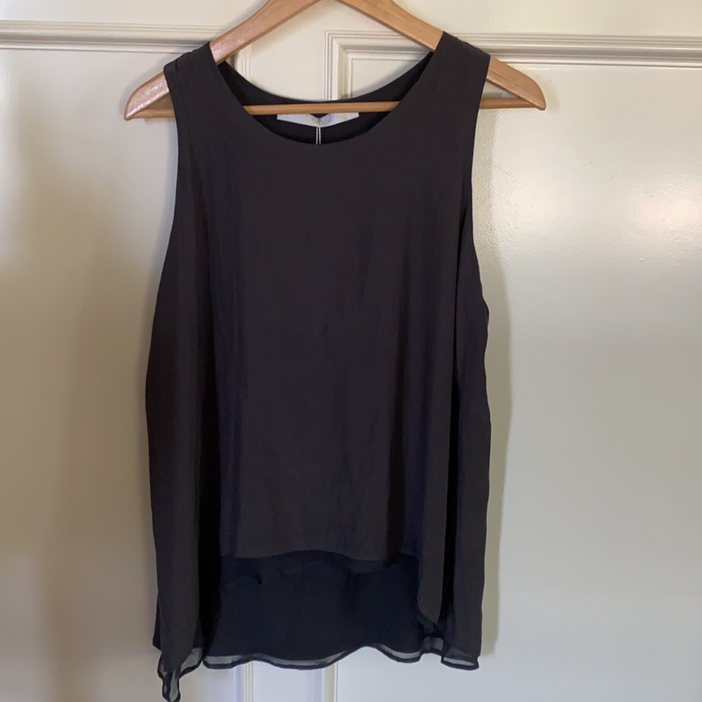 Lola and Sophie New York silk tank